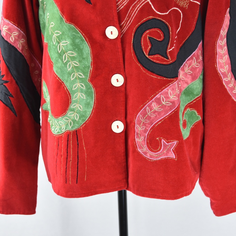Multi-color and Patterned Blazer / Jacket - Picture 5 of 8